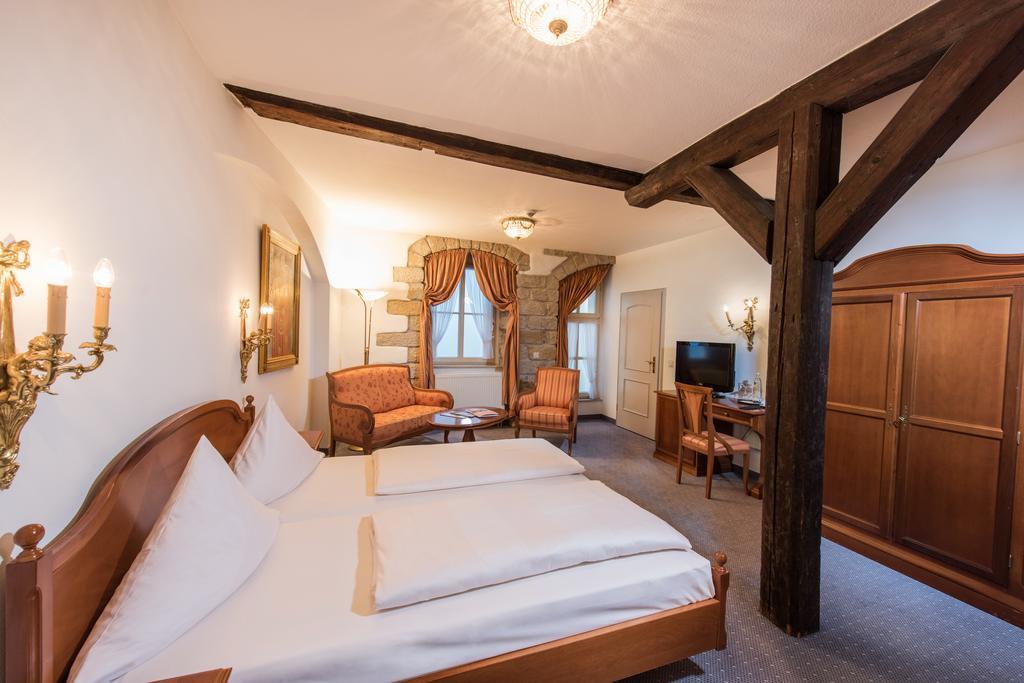 Hotel Goldener Loewe Meißen Eksteriør bilde