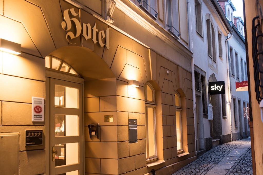 Hotel Goldener Loewe Meißen Eksteriør bilde